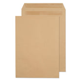 ValueX Everyday Envelopes C4 Manilla Pocket Gummed Self Seal 90gsm 324x229mm (Pack 250) - 13878